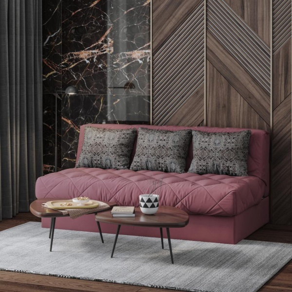 Диван-кровать 3-х местный без подлокотников Тэйлор Найс 06 / Дамаск 06