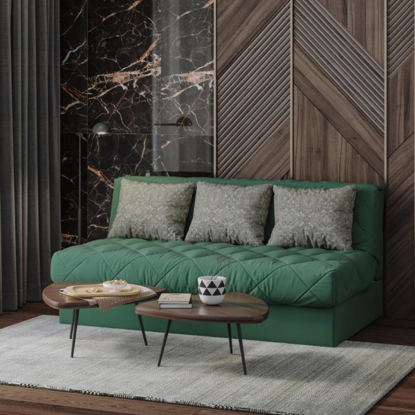 Диван-кровать 3-х местный без подлокотников Тэйлор Найс 08 / Дамаск 04