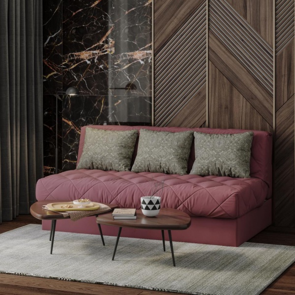 Диван-кровать 3-х местный без подлокотников Тэйлор Найс 06 / Дамаск 04