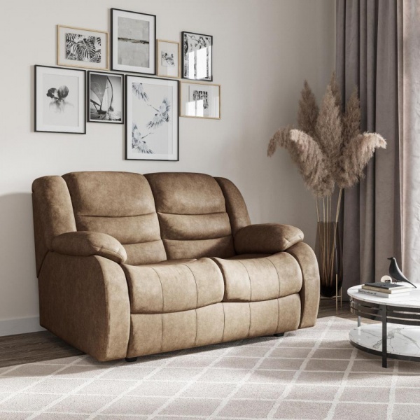 Диван 2-местный с механизмом «Миксотойл» Ридберг Баффало лава