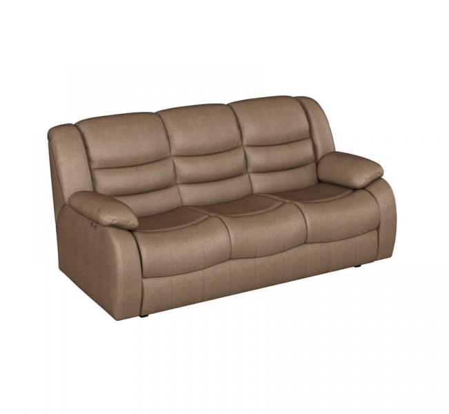 Диван 3-местный электро-реклайнер Ридберг Баффало лава