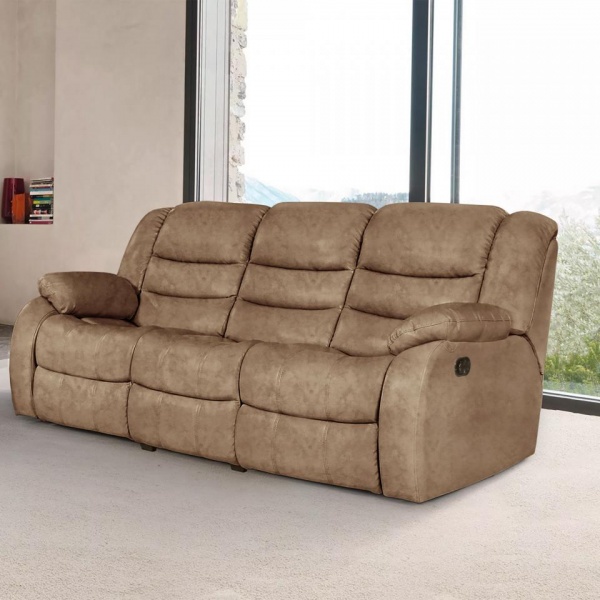 Диван 3-местный с двумя механизмами «Реклайнер» Ридберг Баффало лава