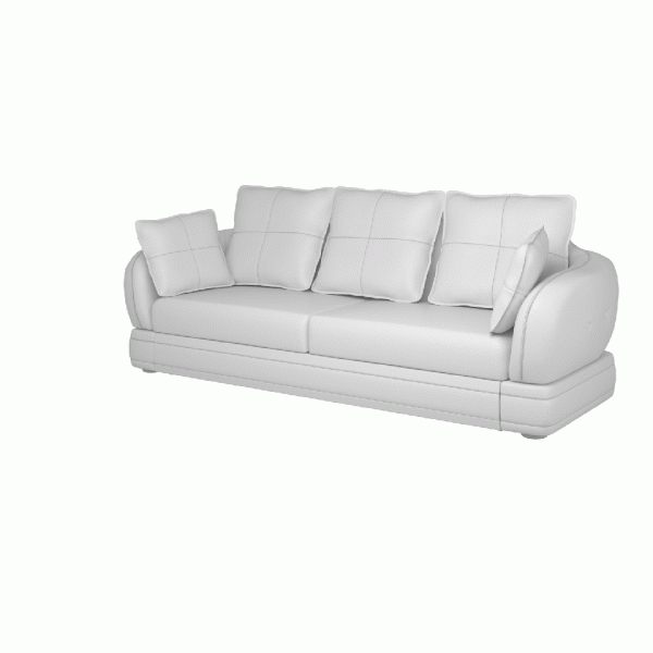 Диван 3-х местный Неаполь Tesoro латте (эз) / Felicita Light brown 11