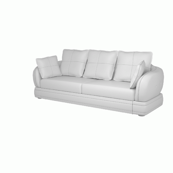 Диван 3-х местный Неаполь Tesoro темно-коричневый (эз) / Chiaro 1