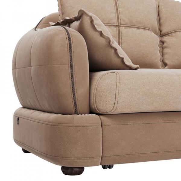 Диван 3-х местный Неаполь Tesoro латте (эз) / Chiaro 2