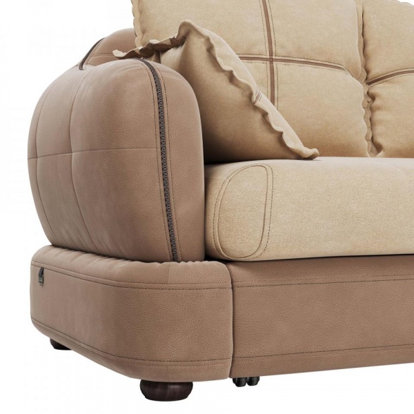 Диван 3-х местный Неаполь Tesoro латте (эз) / Chiaro 20