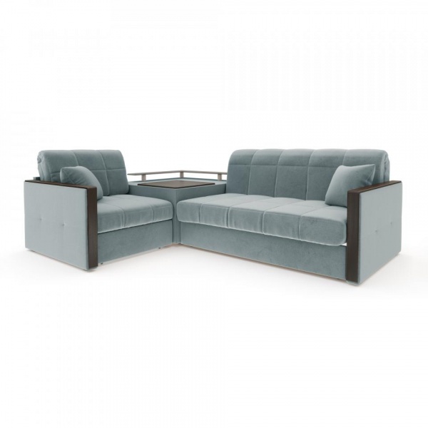 Диван угловой с баром Бристоль 1,4 Velutto 53