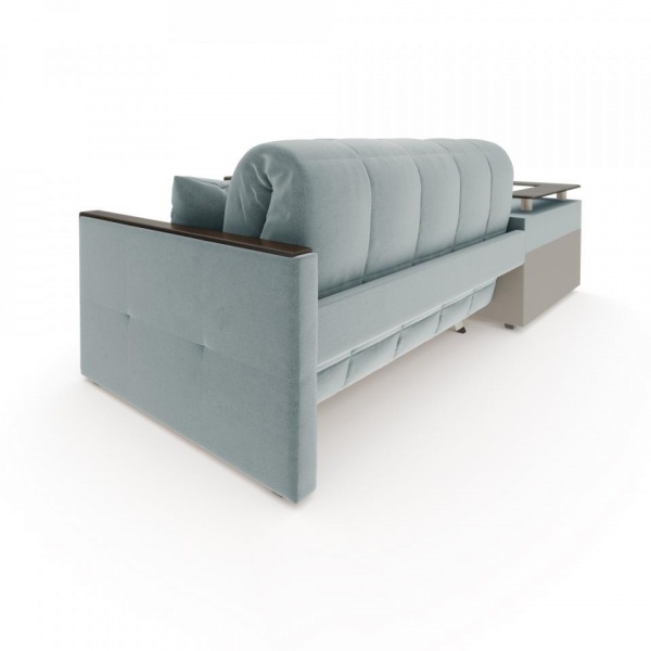 Диван угловой с баром Бристоль 1,4 Velutto 53