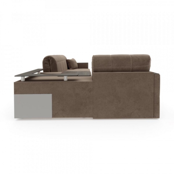 Диван угловой с баром Бристоль 1,4 Velutto 23