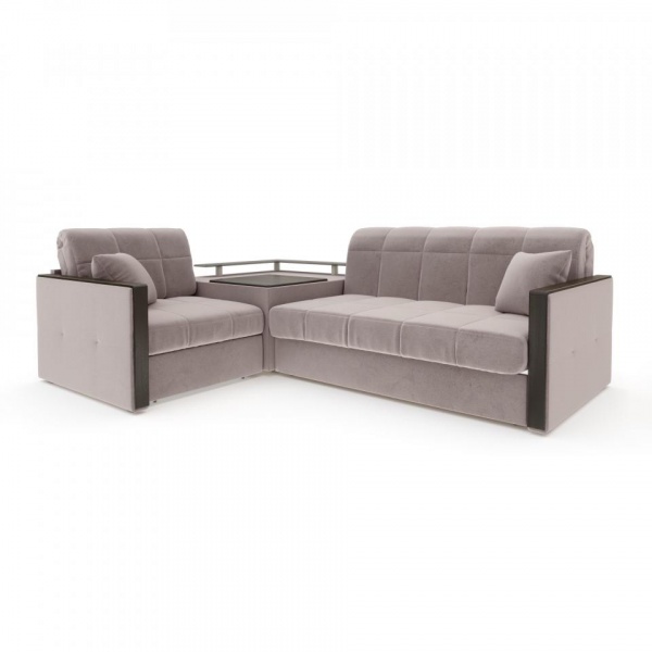 Диван угловой с баром Бристоль 1,4 Velutto 08