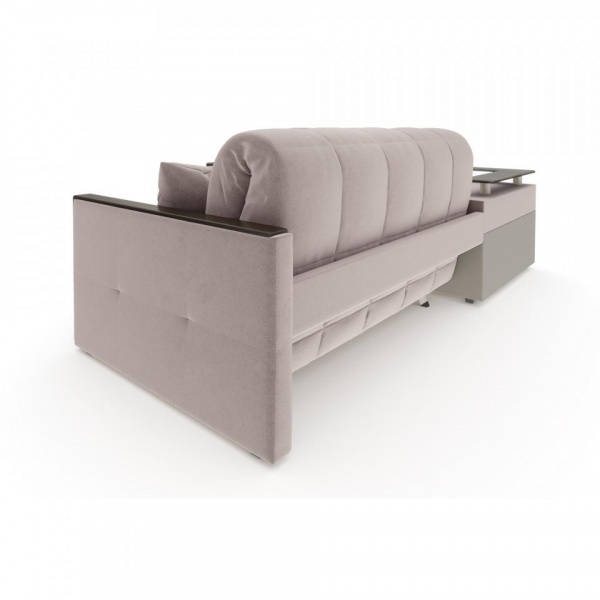 Диван угловой с баром Бристоль 1,4 Velutto 08