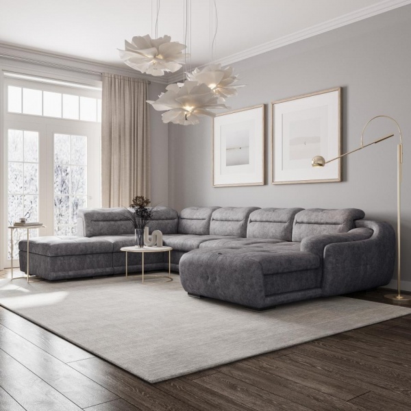 Диван угловой П-образный левый Пекин Lambre 16