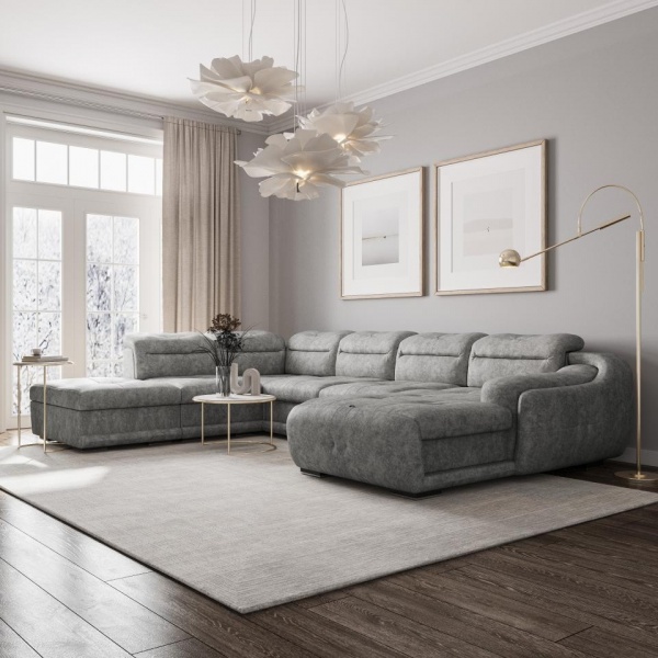 Диван угловой П-образный левый Пекин Lambre 05