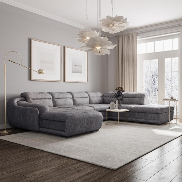 Диван угловой П-образный правый Пекин Lambre 16