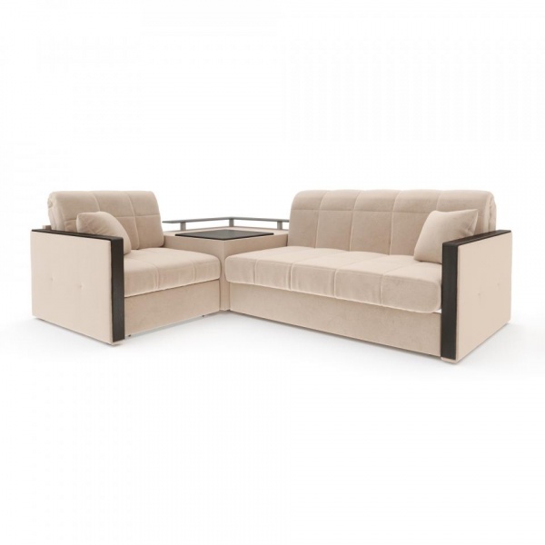 Диван угловой с баром Бристоль 1,4 Velutto 04