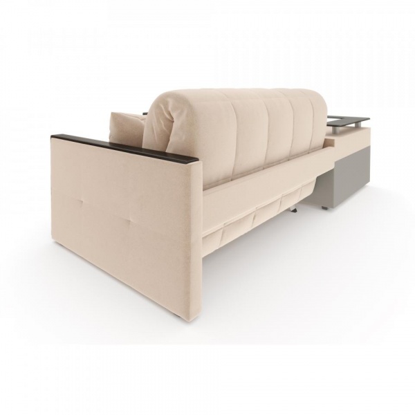 Диван угловой с баром Бристоль 1,4 Velutto 04