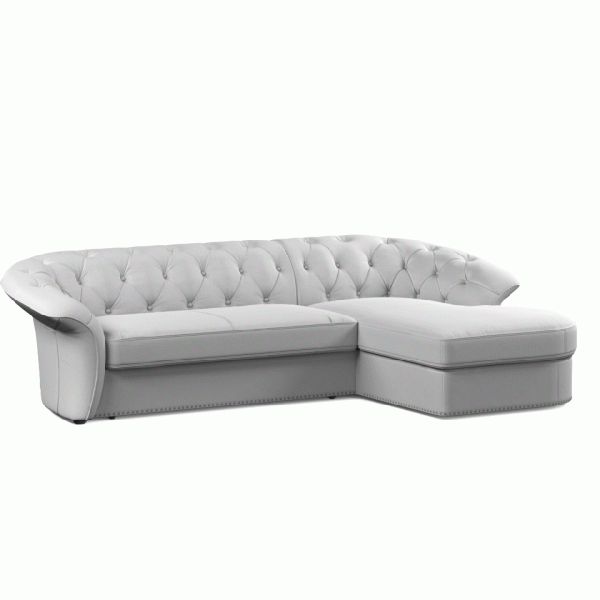 Диван угловой правый Гермес Velutto 32