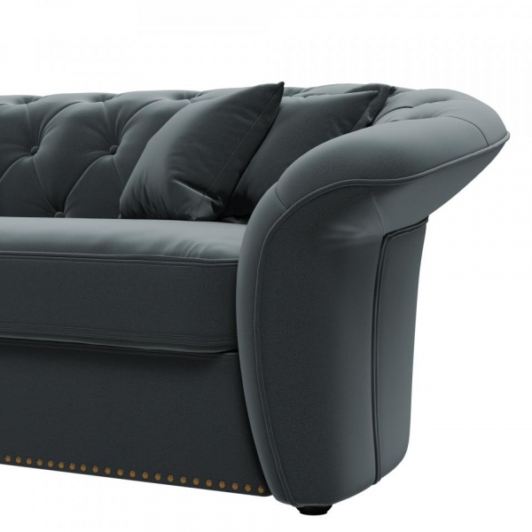 Диван угловой левый Гермес Velutto 53