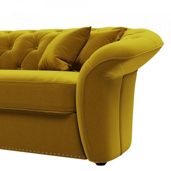 Диван угловой левый Гермес Velutto 28