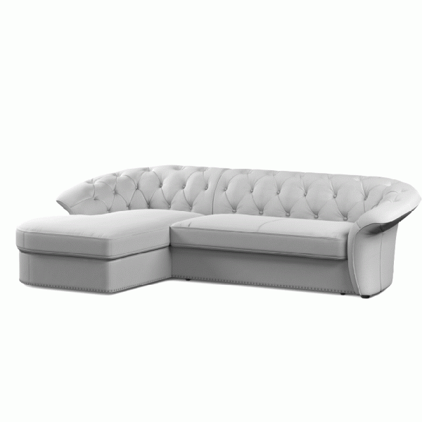 Диван угловой левый Гермес Velutto 22