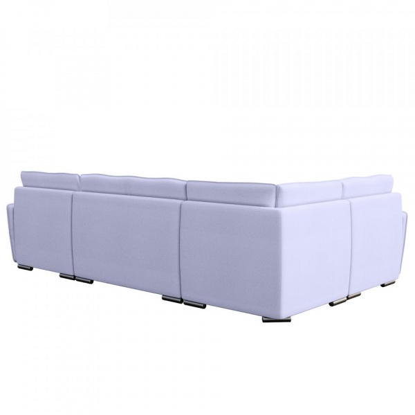 Диван угловой Сидней с оттоманкой и креслом Tesla 12