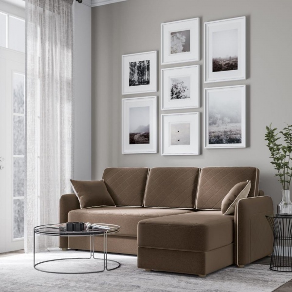 Диван угловой Реймс Velutto 23