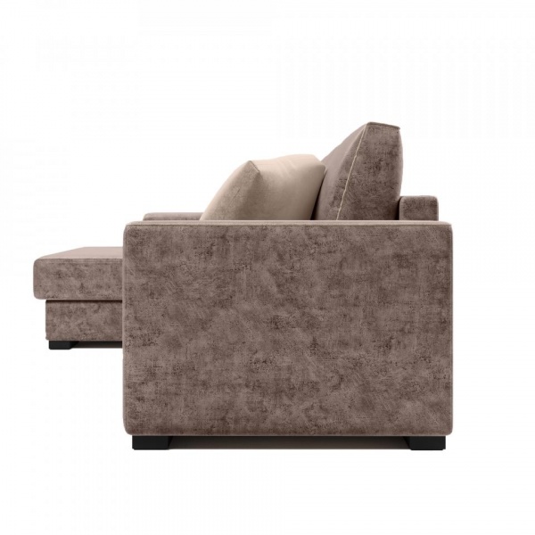 Диван угловой левый Монтана Titanium 921