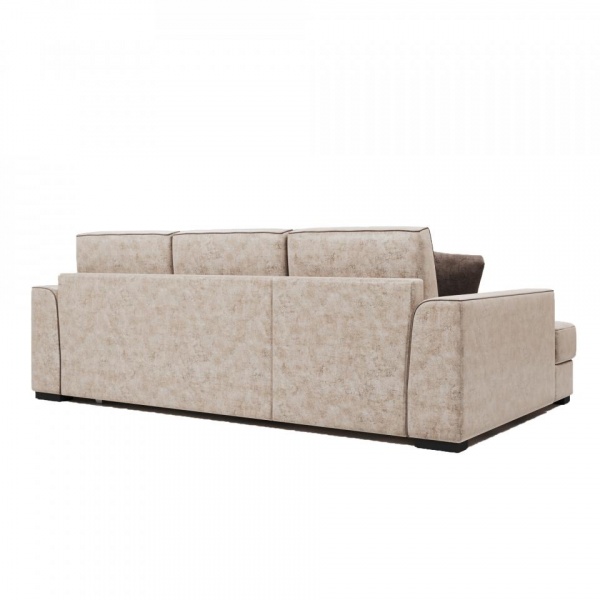 Диван угловой левый Монтана Titanium 111