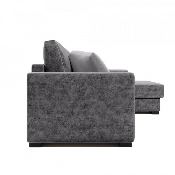 Диван угловой правый Монтана Titanium 995