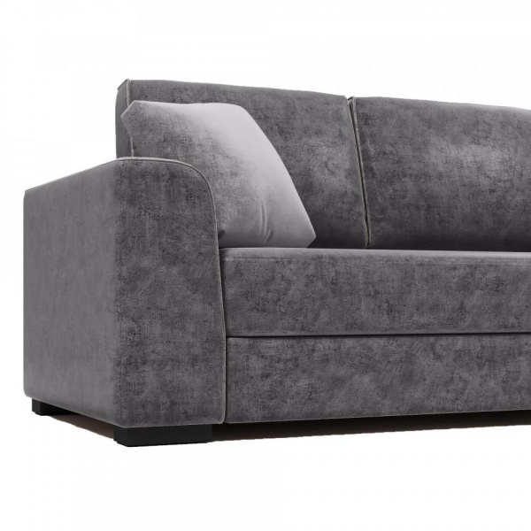 Диван угловой правый Монтана Titanium 995