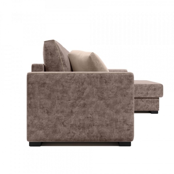 Диван угловой правый Монтана Titanium 921