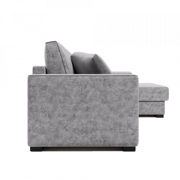 Диван угловой правый Монтана Titanium 900