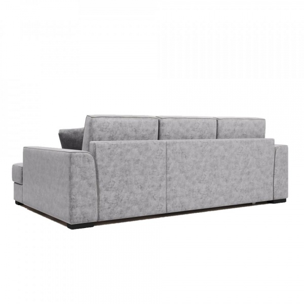 Диван угловой правый Монтана Titanium 900