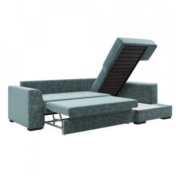 Диван угловой правый Монтана Titanium 697