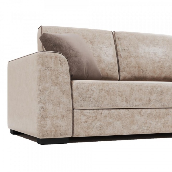 Диван угловой правый Монтана Titanium 111