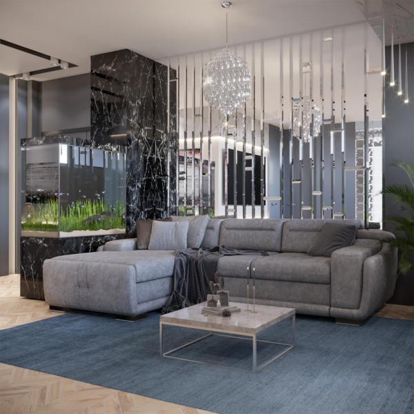 Диван угловой левый Пекин Lambre 05