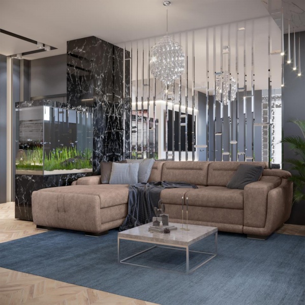 Диван угловой левый Пекин Lambre 04