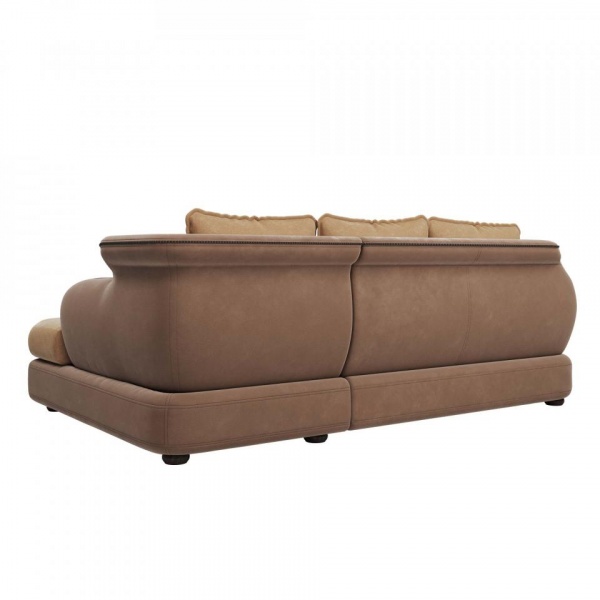 Диван угловой правый Неаполь Tesoro латте (эз) / Chiaro 1