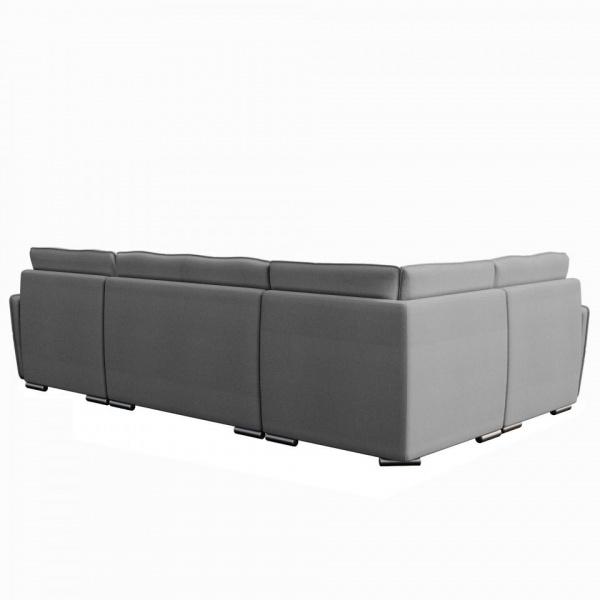 Модульный угловой диван Сидней с оттоманкой и креслом Tesla 14