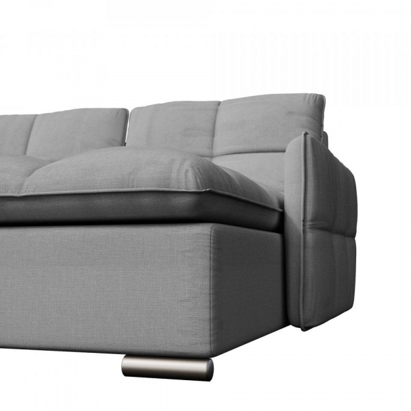 Модульный угловой диван Сидней с оттоманкой и креслом Tesla 14