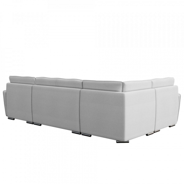 Модульный угловой диван Сидней с оттоманкой и креслом Tesla 13