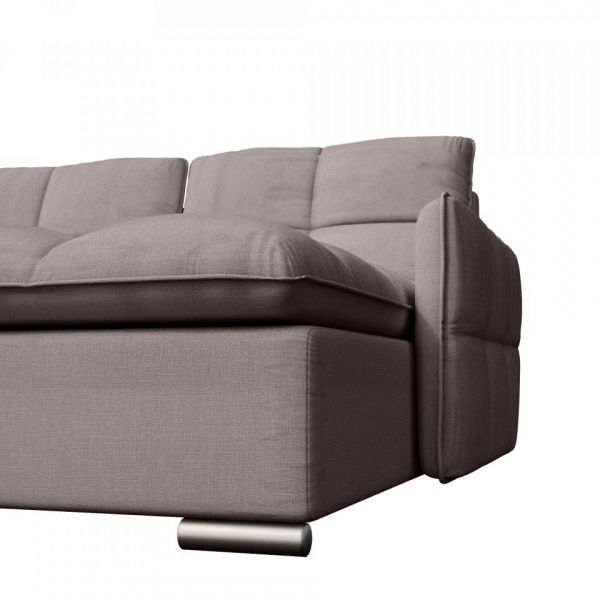 Модульный угловой диван Сидней с оттоманкой и креслом Tesla 06