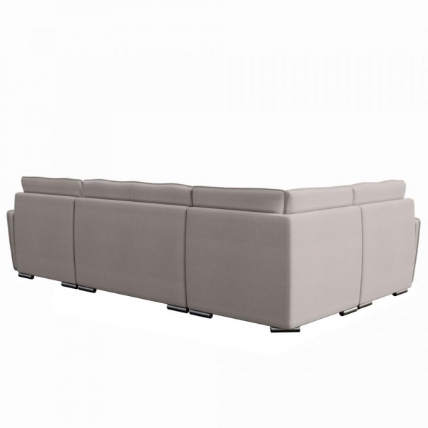 Модульный угловой диван Сидней с оттоманкой и креслом Tesla 05