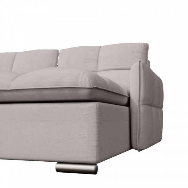 Модульный угловой диван Сидней с оттоманкой и креслом Tesla 05