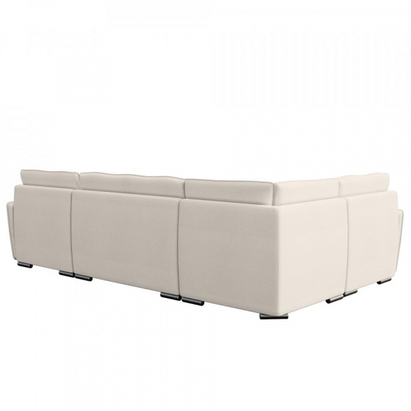 Модульный угловой диван Сидней с оттоманкой и креслом Tesla 02