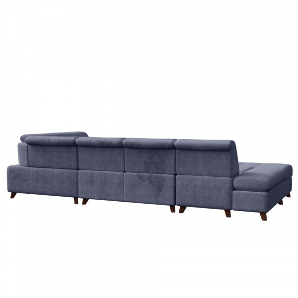 Модульный левый диван Доминика с канапе Allure 08