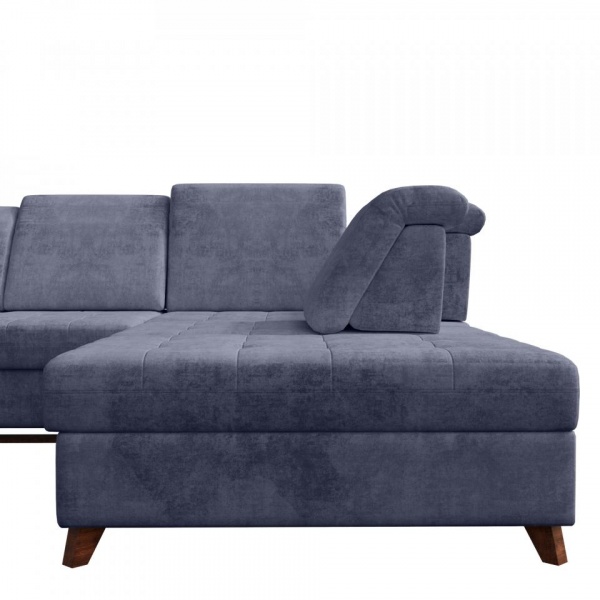 Модульный левый диван Доминика с канапе Allure 08