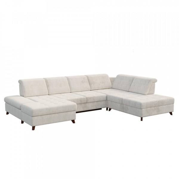 Модульный левый диван Доминика с канапе Allure 01