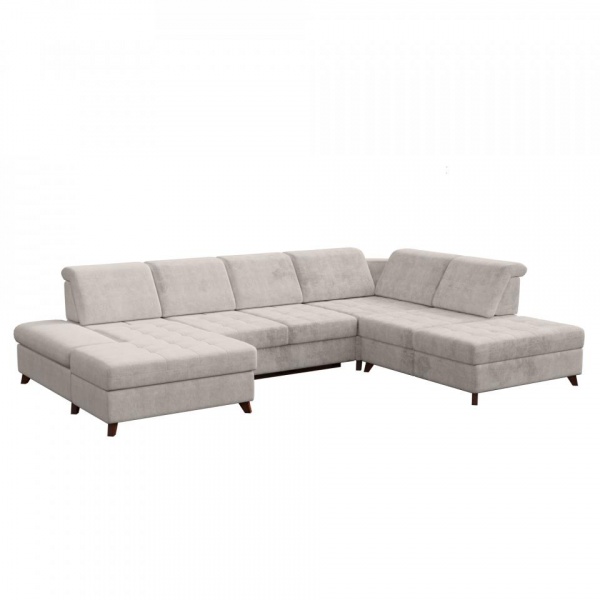 Модульный левый диван Доминика с канапе Allure 09