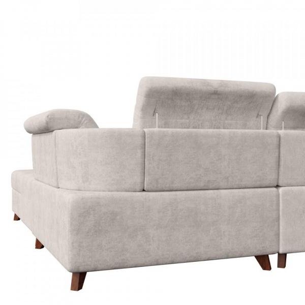 Модульный левый диван Доминика с канапе Allure 09